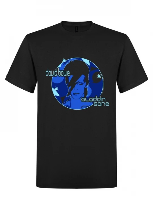 Foto van product Rockshirts Shirt 'David Bowie T-Shirt' zwart
