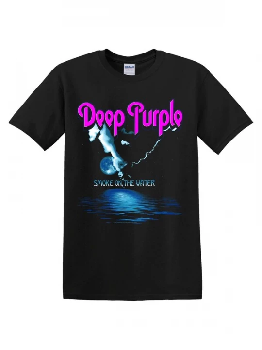 Foto van product Rockshirts Shirt 'Deep Purple - Smoke On The Water T-Shirt' zwart