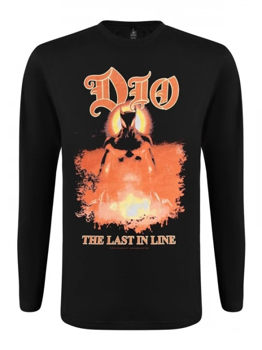 Foto van product Rockshirts Shirt 'Dio Last in Line Longsleeve t-shirt' zwart