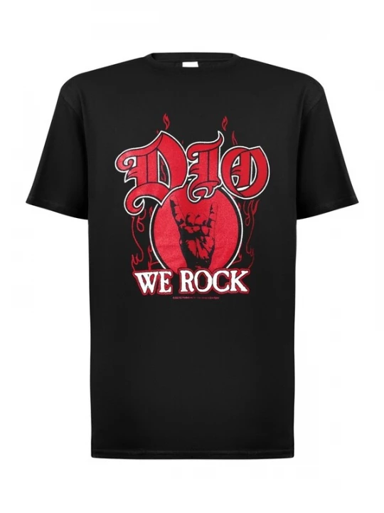 Foto van product Rockshirts Shirt 'Dio T-Shirt' zwart