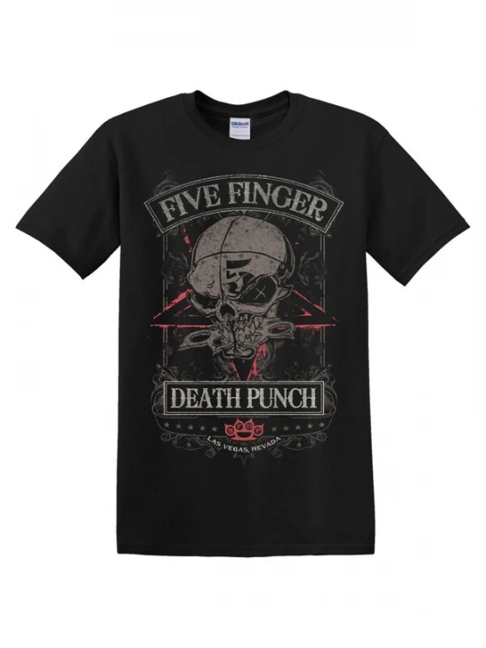 Foto van product Rockshirts Shirt 'Five Finger Death Punch Wicked Master T-Shirt' zwart