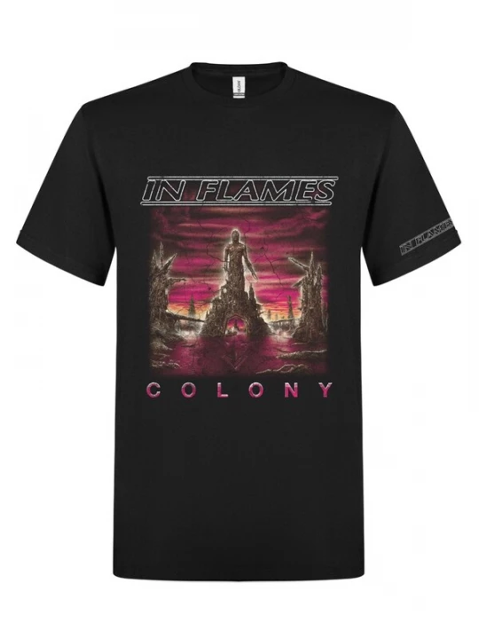 Foto van product Rockshirts Shirt 'In Flames Colony T-Shirt' zwart