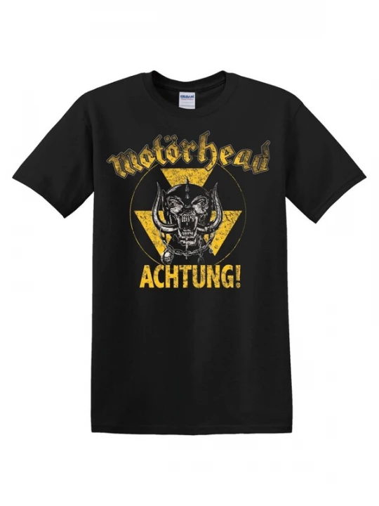 Foto van product Rockshirts Shirt 'Motörhead Achtung' zwart
