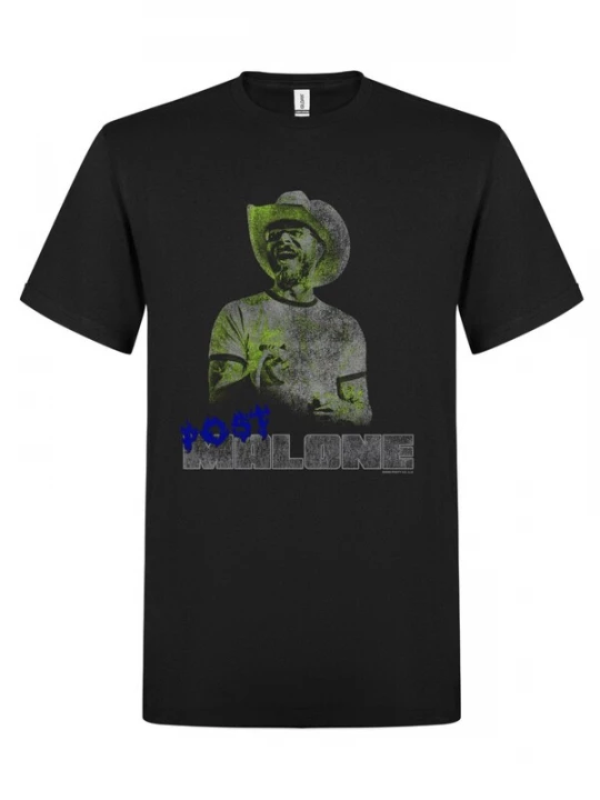 Foto van product Rockshirts Shirt 'Post Malone Worldtee T-Shirt' zwart