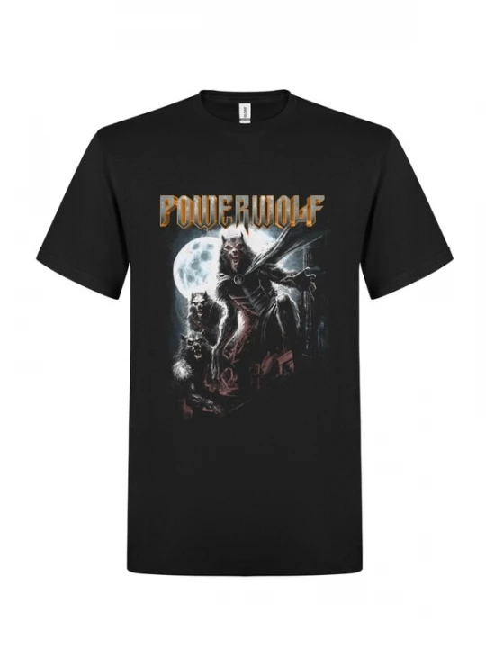 Foto van product Rockshirts Shirt 'Powerwolf Army Of The Night T-Shirt' zwart