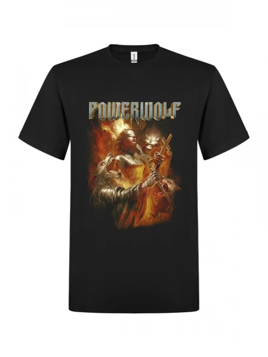 Foto van product Rockshirts Shirt 'Powerwolf Joan Of Arc T-Shirt' zwart