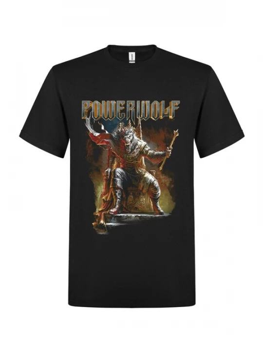 Foto van product Rockshirts Shirt 'Powerwolf Wake Up The Wicked T-Shirt' zwart