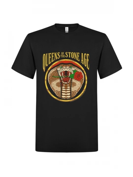 Foto van product Rockshirts Shirt 'Queens of the Stone Age Cobra T-Shirt' zwart