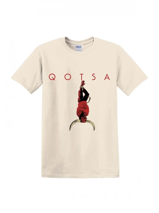 Foto van product Rockshirts Shirt 'Queens of the Stone Age New Times Roman T-Shirt' natuurwit