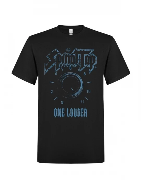 Foto van product Rockshirts Shirt 'Spinal Tap One Louder T-Shirt' zwart