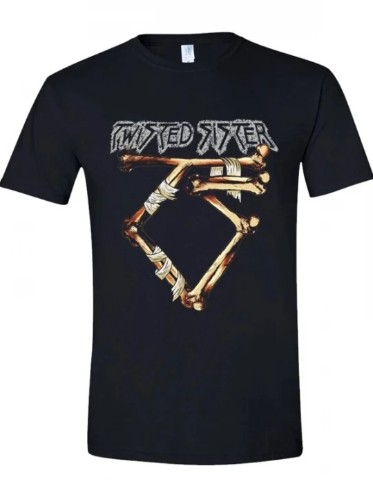 Foto van product Rockshirts Shirt 'Twisted Sister Bone Logo T-Shirt' zwart