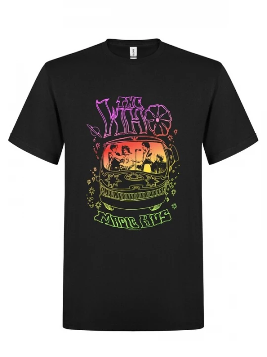 Foto van product Rockshirts Shirt 'Who Magic Bus T-Shirt' zwart