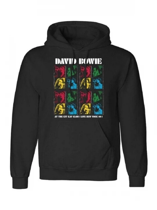 Foto van product Rockshirts Sweatshirt 'David Bowie New York Kit Kat Club' zwart