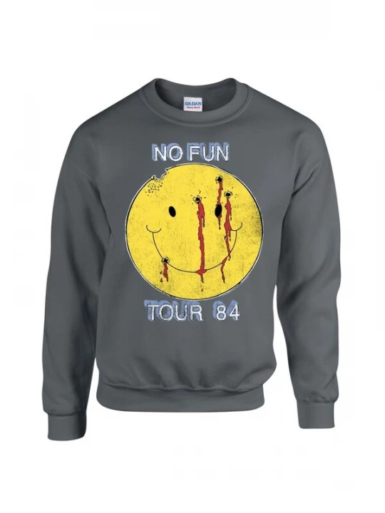 Foto van product Rockshirts Sweatshirt 'Mötley Crue No Fun Tour 84 Sweatshirt' grijs
