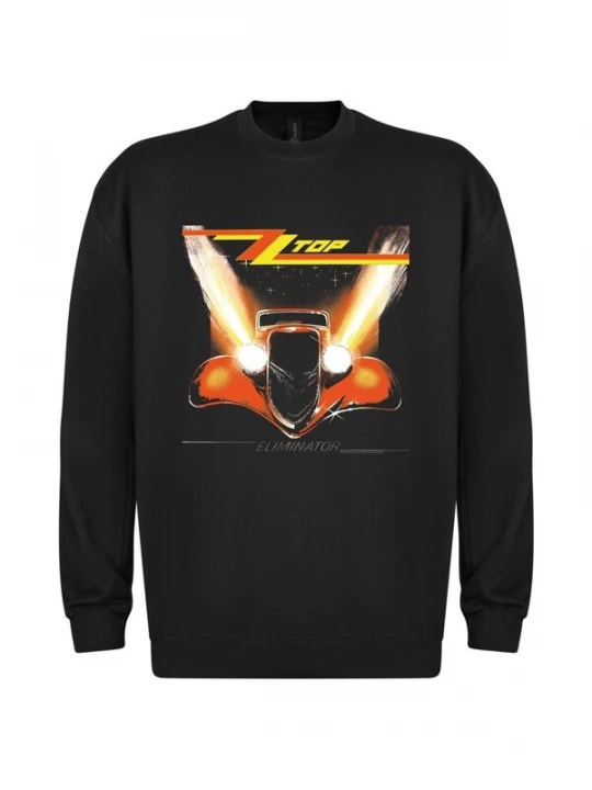 Foto van product Rockshirts Sweatshirt 'ZZ Top Eliminator Sweatshirt' zwart