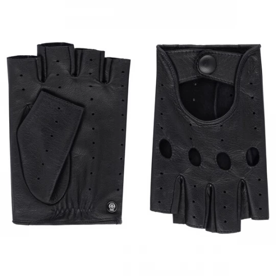 Foto van product Roeckl Handschoenen met korte vingers 'PALERMO AUTOFAHRER' zwart