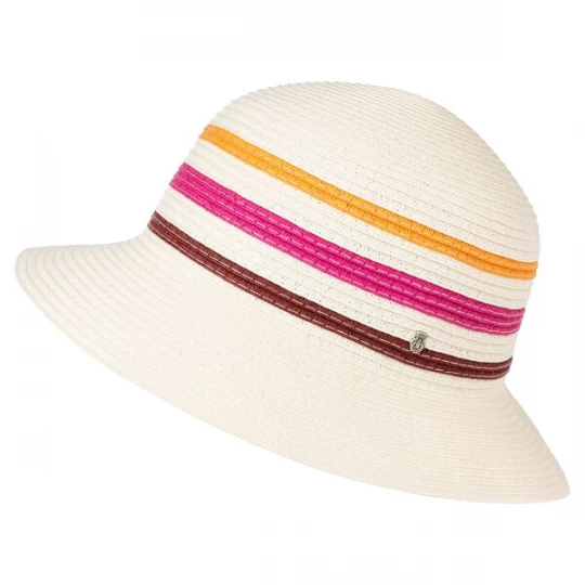 Foto van product Roeckl Hoed 'FUERTEVENTURA' donkergeel / pink / bordeaux / natuurwit
