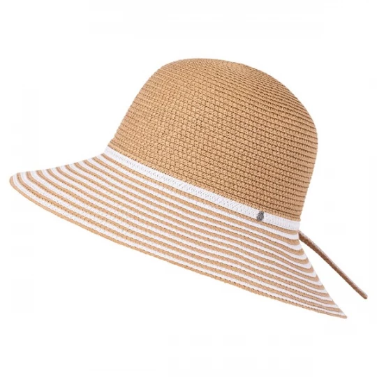 Foto van product Roeckl Hoed 'PALOMA' beige / wit