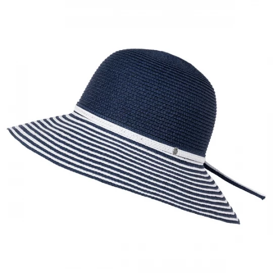 Foto van product Roeckl Hoed 'PALOMA' blauw / wit