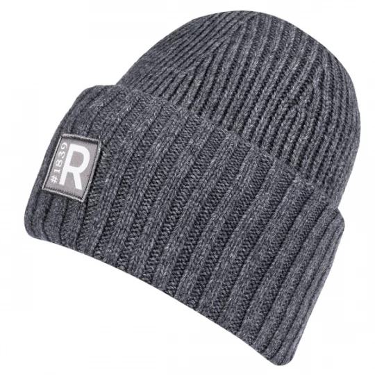 Foto van product Roeckl Muts antraciet / donkergrijs / wit