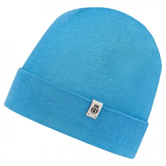 Foto van product Roeckl Muts 'CALAIS' beige / blauw / zwart