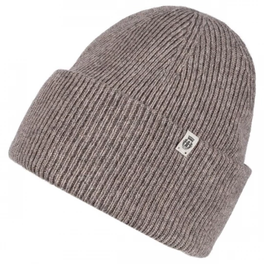 Foto van product Roeckl Muts 'MANHATTAN' beige gemêleerd / bruin / brokaat / bruin gemêleerd