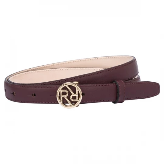 Foto van product Roeckl Riem 'LOGO' donkerrood