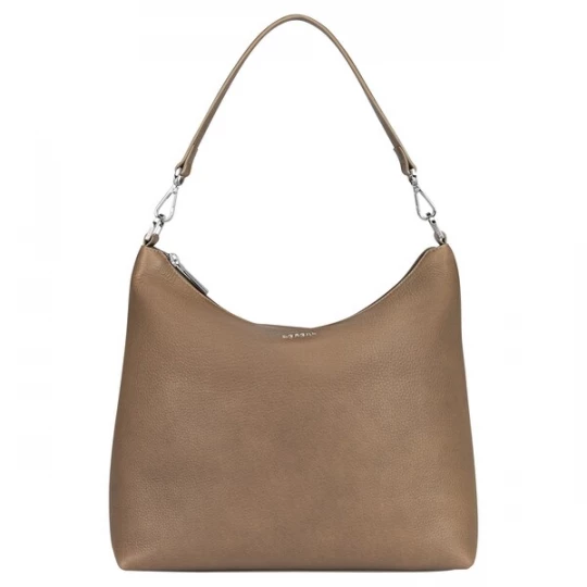 Foto van product Roeckl Schoudertas 'DIANA SCHULTERTASCHE GRAINED MEDIUM' camel / cognac / sepia