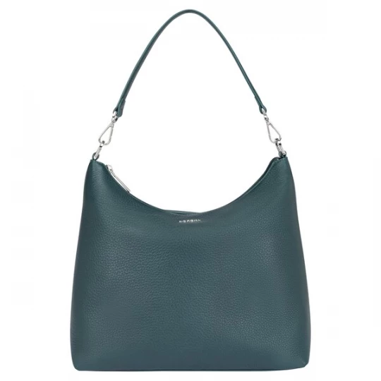 Foto van product Roeckl Schoudertas 'DIANA SCHULTERTASCHE GRAINED MEDIUM' petrol / spar / donkergroen