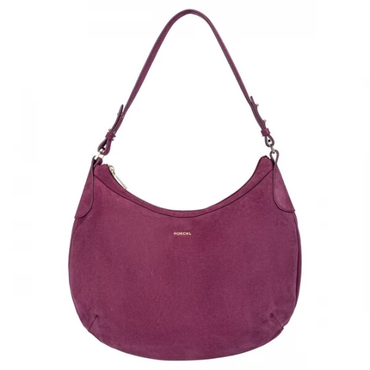 Foto van product Roeckl Schoudertas 'LIBERTY SCHULTERTASCHE NUBUK MEDIUM' lila / aubergine / donkerlila / framboos