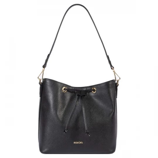 Foto van product Roeckl Schoudertas 'Pitti Saffiano' zwart