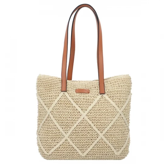 Foto van product Roeckl Shopper 'SANSIBAR SCHULTERTASCHE MEDIUM' beige / bruin
