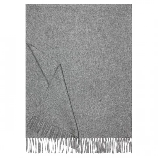Foto van product Roeckl Sjaal 'WOOL MEN' grijs / antraciet / rookgrijs / lichtgrijs / donkergrijs