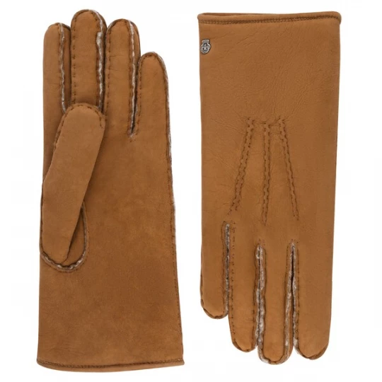 Foto van product Roeckl Vingerhandschoenen 'ASPEN' camel / bruin / cognac