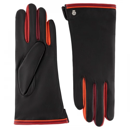 Foto van product Roeckl Vingerhandschoenen 'BERLIN' oranje / rood