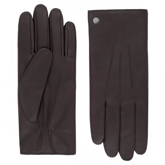 Foto van product Roeckl Vingerhandschoenen 'COBURG TOUCH' kastanjebruin / chocoladebruin / donkerbruin