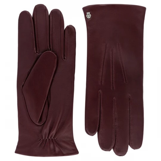 Foto van product Roeckl Vingerhandschoenen 'DOVER' rood / donkerrood