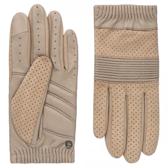 Foto van product Roeckl Vingerhandschoenen 'FERRARA TOUCH' beige / crème / lichtbeige