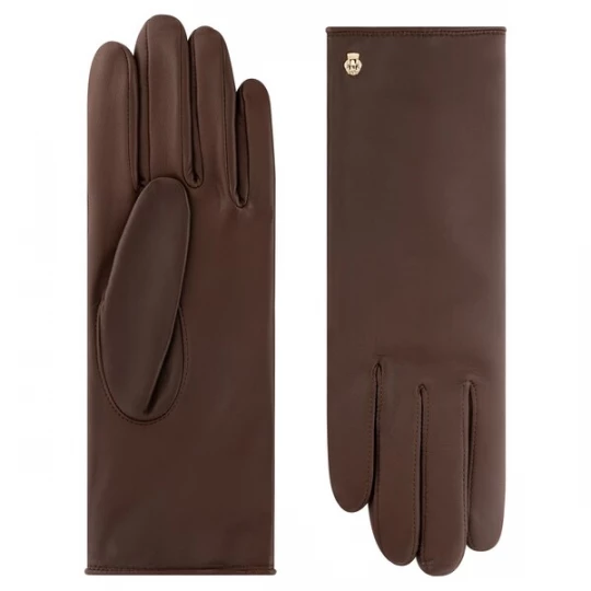 Foto van product Roeckl Vingerhandschoenen ' HAMBURG ' donkerbruin