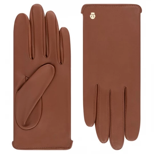Foto van product Roeckl Vingerhandschoenen 'NEW YORK' camel / bruin / cognac / oker