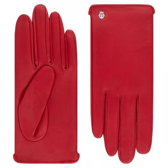 Foto van product Roeckl Vingerhandschoenen 'NEW YORK' rood / bloedrood / vuurrood / knalrood