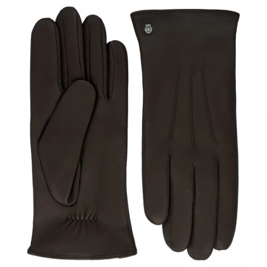 Foto van product Roeckl Vingerhandschoenen 'RIGA' donkerbruin