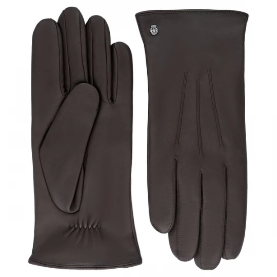 Foto van product Roeckl Vingerhandschoenen 'RIGA' donkerbruin