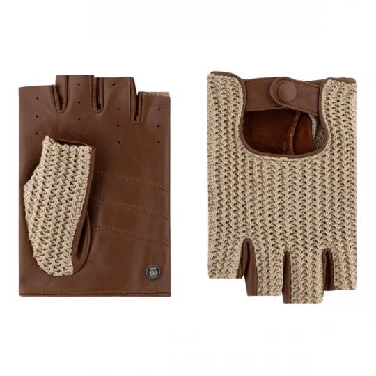 Foto van product Roeckl Vingerhandschoenen 'San Marco' bruin