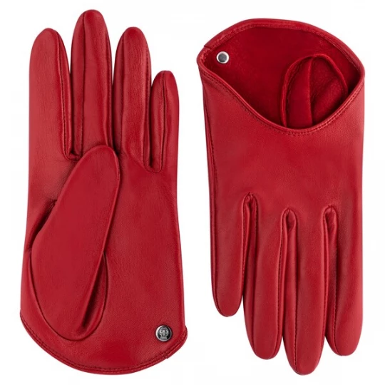 Foto van product Roeckl Vingerhandschoenen 'VERONA' rood / bloedrood / vuurrood / lichtrood
