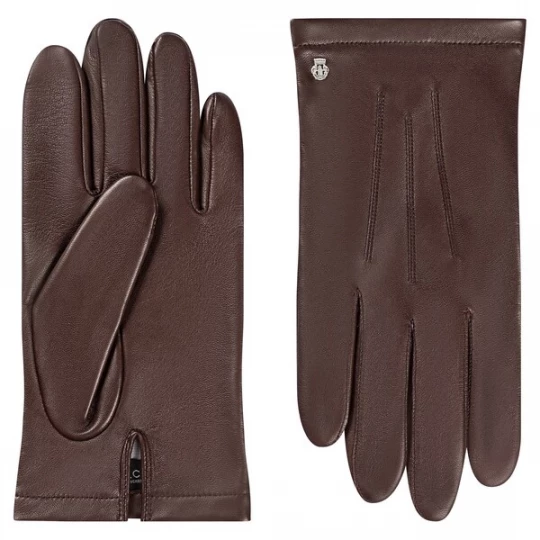 Foto van product Roeckl Vingerhandschoenen 'WIEN' bruin / kastanjebruin / chocoladebruin / donkerbruin