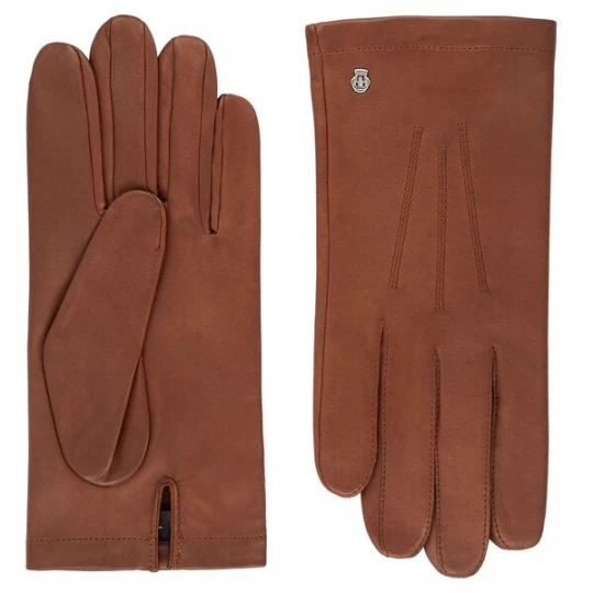Foto van product Roeckl Vingerhandschoenen 'ZÜRICH' camel / bruin / cognac
