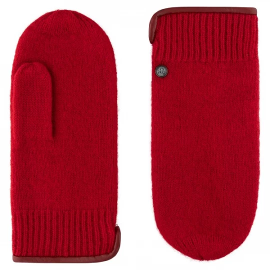 Foto van product Roeckl Wanten 'FELTED WOOL' rood / bloedrood / karmijnrood / kersrood / vuurrood / knalrood / lichtrood / donkerrood