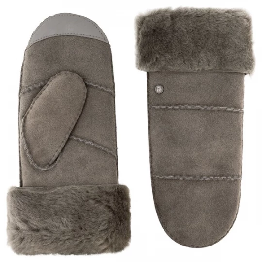 Foto van product Roeckl Wanten 'IGLOO TOUCH' taupe / rookgrijs / stone grey / lichtgrijs