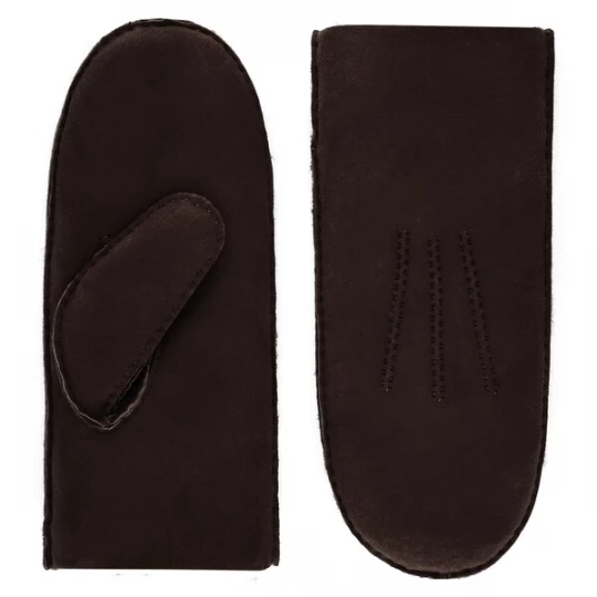 Foto van product Roeckl Wanten 'OSLO' kastanjebruin / chocoladebruin / donkerbruin